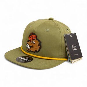 Oregon State Beavers Benny 3D Classic Rope Hat- Loden/ Amber